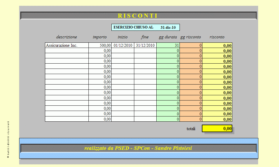 Registro Corrispettivi